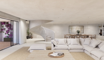 Resa Estates Ibiza for sale te koop can Furnet zicht op zee te koop living 3.jpeg